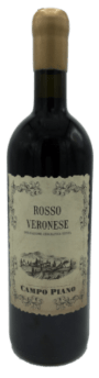 Campo Piano Rosso Veronese | Italië | gemaakt van de druiven Corvina en Rondinella