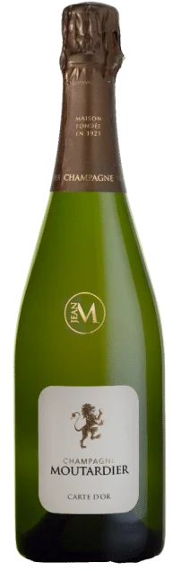 Champagne Moutardier Carte d'Or Brut | Frankrijk | gemaakt van de druiven Chardonnay en Pinot Meunier