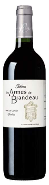 Château les Armes de Brandeau Cuvee Vinification Integrale | Frankrijk | gemaakt van de druiven Cabernet Franc en Merlot
