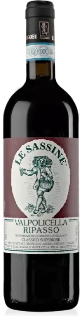 Le Ragose Le Sassine Valpolicella Ripasso | Italië | gemaakt van de druiven Corvina en Corvinone