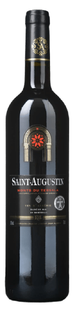Société des Grands Crus de l'Ouest-Saint-Augustin Rouge | Algerije | gemaakt van de druiven Alicante Bouschet, Cinsault en Grenache Noir