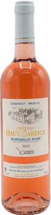 Chateau Haut-Garriga Bordeaux Rosé | Frankrijk | gemaakt van de druif Merlot