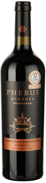 Fabre Phebus Reserva Cabernet Mendoza | Argentinië | gemaakt van de druif Cabernet Sauvignon