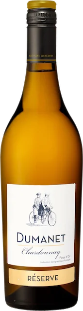 Dumanet Chardonnay Réserve | Frankrijk | gemaakt van de druif Chardonnay