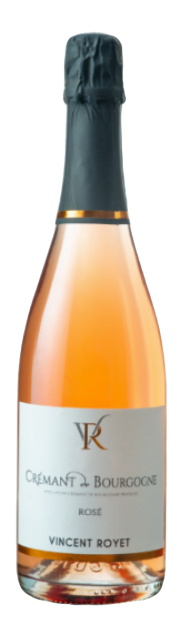 Vincent Royet Crémant de Bourgogne Rosé | Frankrijk | gemaakt van de druiven Chardonnay en Pinot Noir