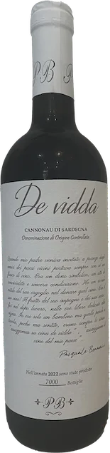 Pasquale Bonamici Cannonau De Vidda | Italië | gemaakt van de druif Cannonau