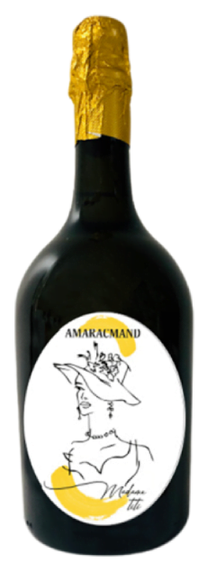 Amaracmand Madame Titì Extra Brut Spumante Bio No Add Solfitos | Italië | gemaakt van de druiven bombino bianco, Grechetto en Trebbiano