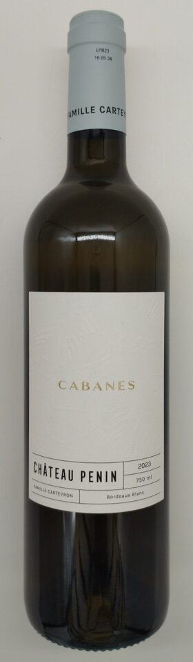 Château Penin Bordeaux 'Cabanes'Blanc | Frankrijk | gemaakt van de druif Sauvignon Blanc