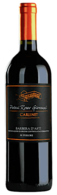 Poderi Rosso Giovanni Barbera d’Asti Superiore Carlinet | Italië | gemaakt van de druif Barbera