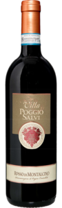Rosso di Montalcino, Villa Poggio Salvi | Italië | gemaakt van de druif Sangiovese