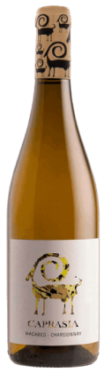 Bodegas Vegalfaro Caprasia blanco | Spanje | gemaakt van de druiven Chardonnay en Macabeo