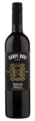 Campi Rudi | Rosso Puglia | Italië | gemaakt van de druiven Negroamaro, nero di troia, Primitivo en Sangiovese