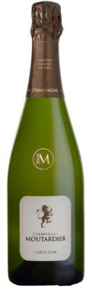 Champagne Moutardier - Carte d'Or Brut 37,5cl | Frankrijk | gemaakt van de druif Chardonnay