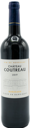 Chateau Coutreau Bordeaux Rood | Frankrijk | gemaakt van de druiven Cabernet Franc, Cabernet Sauvignon en Merlot