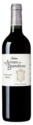 Château les Armes de Brandeau Cuvee Vinification Integrale | Frankrijk | gemaakt van de druiven Cabernet Franc en Merlot