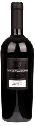 Conte di Campiano Primitivo di Manduria | Italië | gemaakt van de druif Primitivo