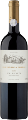 Egri Korona Bikaver 'Stierenbloed' | Hongarije | gemaakt van de druiven Blauburger, Cabernet Sauvignon, Kékfrankos en Merlot
