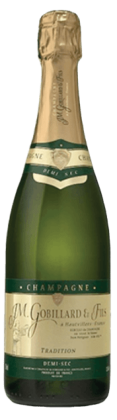 Gobillard et Fils Champagne Demi-Sec | Frankrijk | gemaakt van de druiven Chardonnay, Pinot Meunier en Pinot Noir