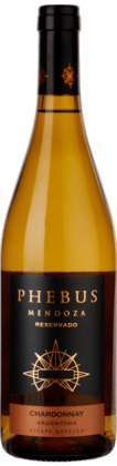 Phebus Reserva Chardonnay Mendoza | Argentinië | gemaakt van de druif Chardonnay