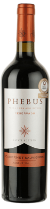 Phebus - Reservado Cabernet Sauvignon Patagonia | Argentinië | gemaakt van de druif Cabernet Sauvignon