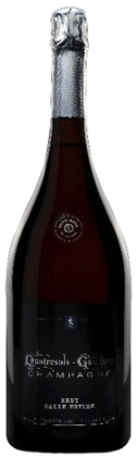 Quatresols Gauthier Champagne Brut Belle Estime Premier Cru 1,5L | Frankrijk | gemaakt van de druiven Chardonnay, Pinot Meunier en Pinot Noir