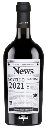 Novello Fantini 2022 Montepulciano / Sangiovese | Italië | gemaakt van de druiven Montepulciano en Sangiovese