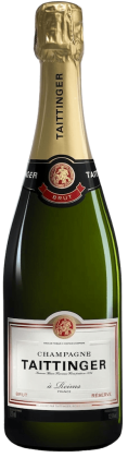 Taittinger Brut Réserve Champagne | Frankrijk | gemaakt van de druiven Chardonnay, Pinot Meunier en Pinot Nero